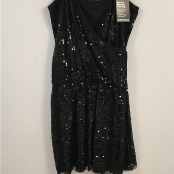 Express Sequin Dress NWT S - Picture 3 of 3